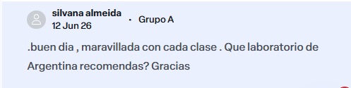 Testimonio de Silvana Almeida: maravillada con cada clase